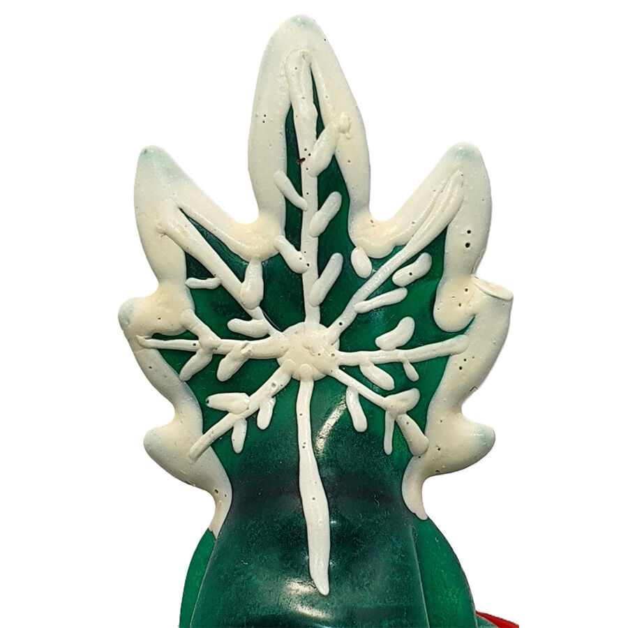 CONDOMERIE - PRESERVATIVI NOVITÀ DIPINTI A MANO CANNABIS MODELLO 2
