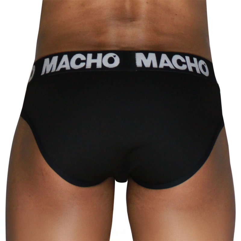 MACHO - MCH007 CLASSIC SLIP NERO + NERO XL