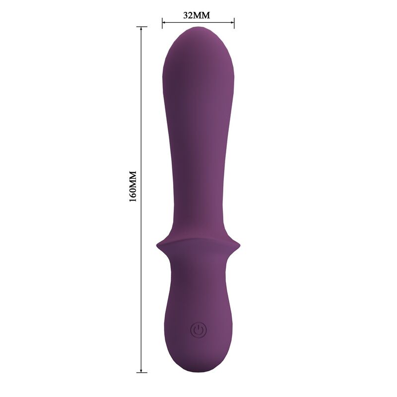 PRETTY LOVE - VIBRATORE RICARICABILE ABIGAIL 10 FUNZIONI VIOLA