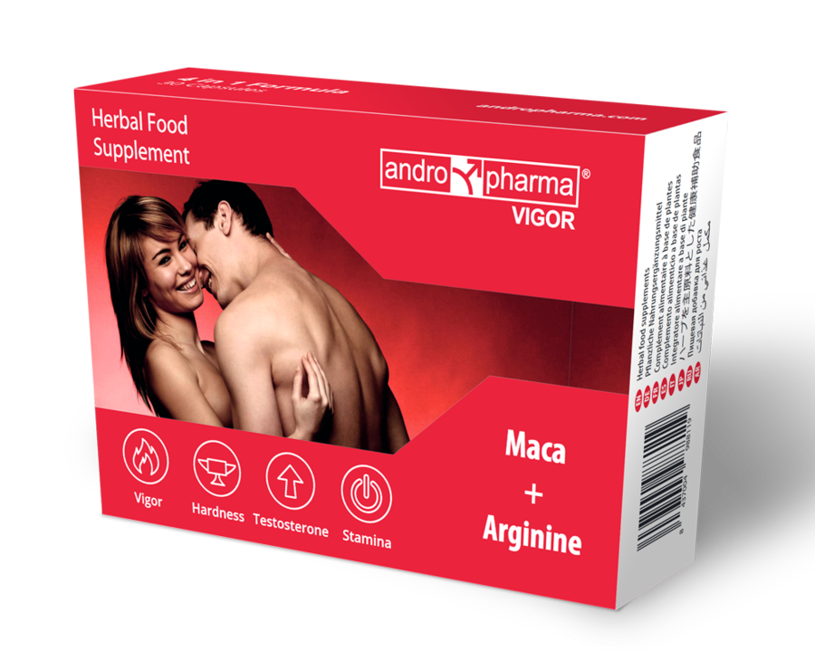 Andropharma Vigor – Integratore alimentare a base di erbe per la libido maschile