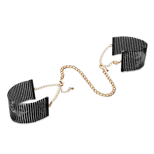 BIJOUX INDISCRETS - DÃSIR MÃTALLIQUE MANETTE IN RETE DI METALLO NERO