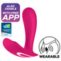 SATISFYER - VIBRATORE TOP SECRET ROSA