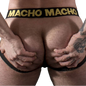 MACHO - MX25AC JOCK GIALLO PELLE M