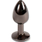 SECRETPLAY - BUTT PLUG GUNMETAL TAGLIA PICCOLA 7 CM