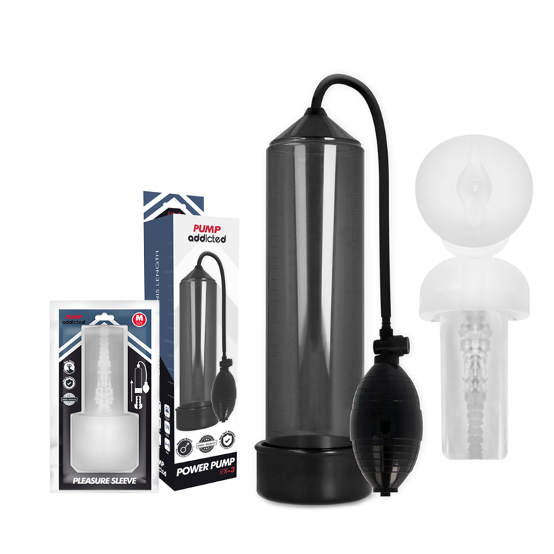 PUMP ADDICTED - RX3 NERO CON MANICOTTO DEL PIACERE