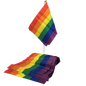 PRIDE - BANDIERA PICCOLA BANDIERA LGBT