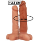 VIRILXL - ESTENSIONE DEL PENE IN SILICONE LIQUIDO V5 MARRONE