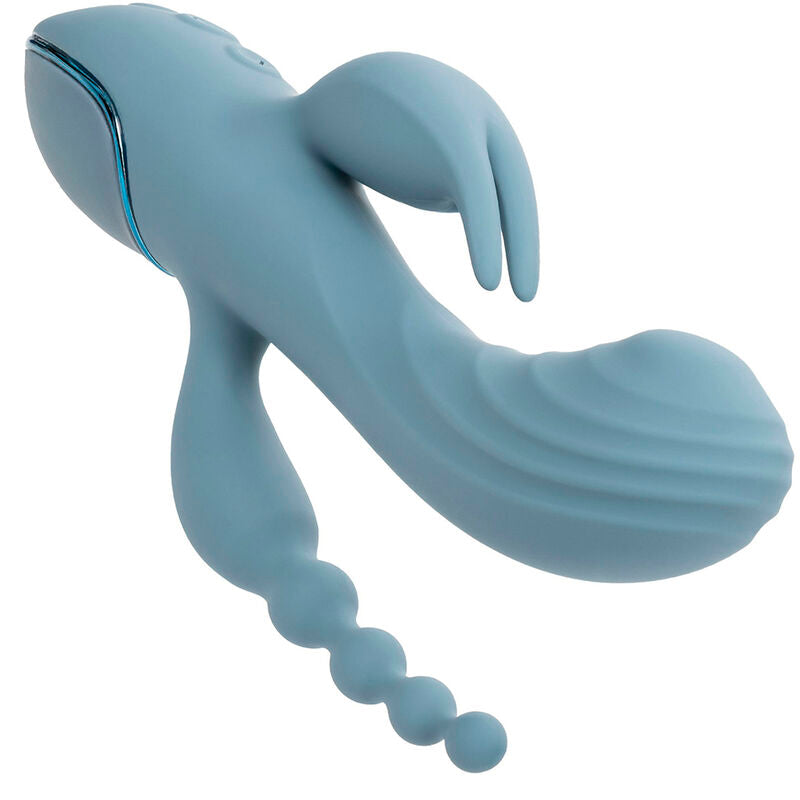 CALEXOTICS - VIBRATORE TRIPLE ECSTASY GRIGIO