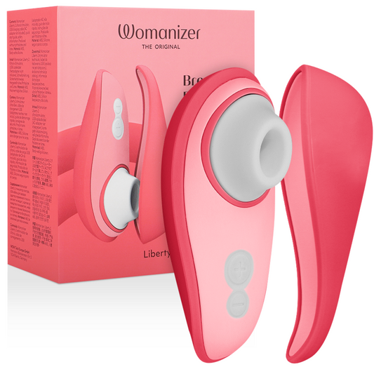 WOMANIZER - LIBERTY 2 STIMOLATORE CLITORIDEO E ASPIRAZIONE ROSA