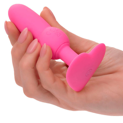 CALEXOTICS - FIRST TIME PLUG ANALE SONDA PERLINE 10 VIBRAZIONI ROSA
