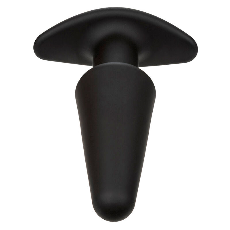 CALEXOTICS - ROCK BOTTOM TAPPO ANALE CONICO 10 VIBRAZIONI SILICONE NERO