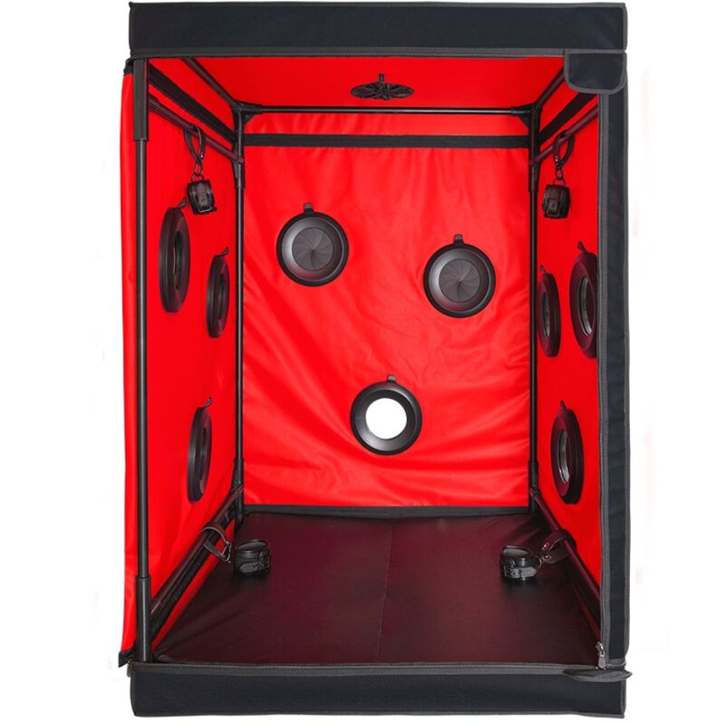 SECRET DOME - KINK CLUB CABIN SCANDALE NERO E ROSSO