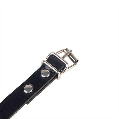 SUBBLIME - 953690 MANETTE CON CINTURA BONDAGE NERE TAGLIA UNICA