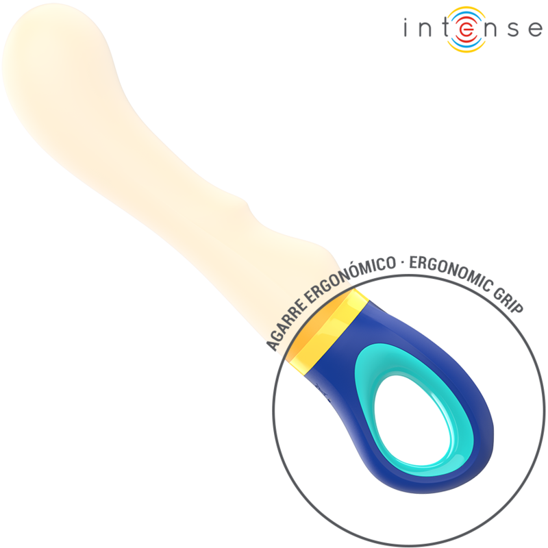 INTENSO - VIBRATORE PUNTO G SHAGGY GIALLO