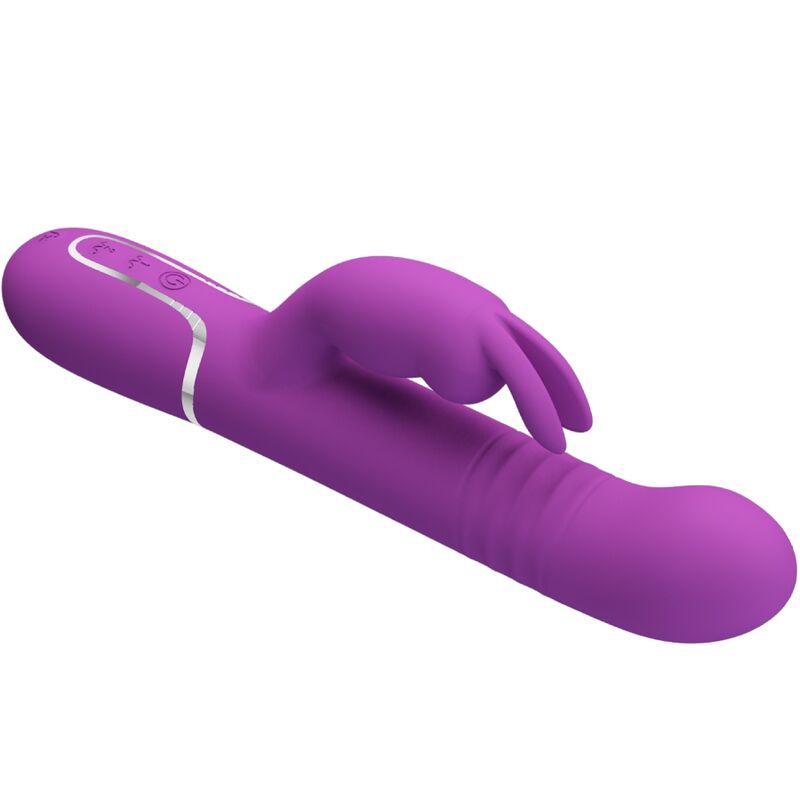 PRETTY LOVE - COALE 4 IN 1 MULTIFUNZIONE VIBRATORE CONIGLIO VIOLA