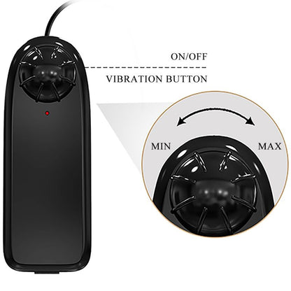 BAILE - BAHAMUT VIBRATORE REALISTICO 21,8 CM CARNE TELECOMANDO