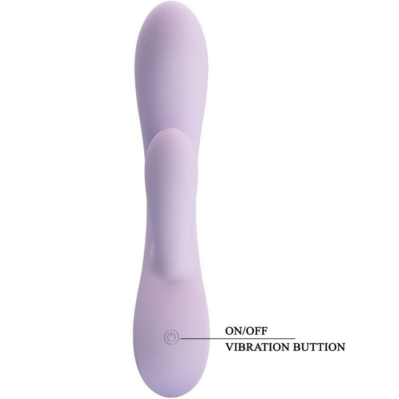 PRETTY LOVE - VIBRATORE CONIGLIO ROSOLYN 10 VIBRAZIONI VIOLA