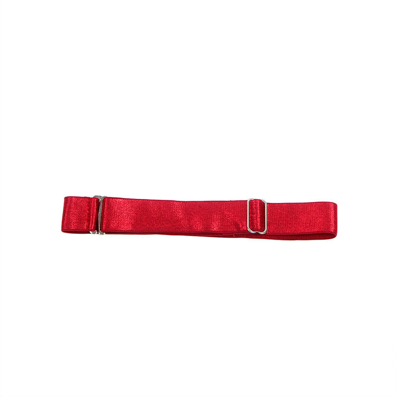SUBBLIME - 955397 ABITO CON SPALLINE IN PELLE BORDEAUX S/M