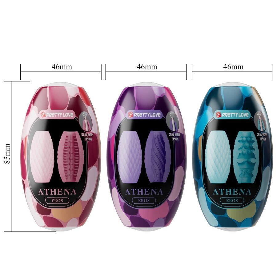 PRETTY LOVE - ATHENA EROS PACK 15 VARI MASTURBATORI MASCHILI