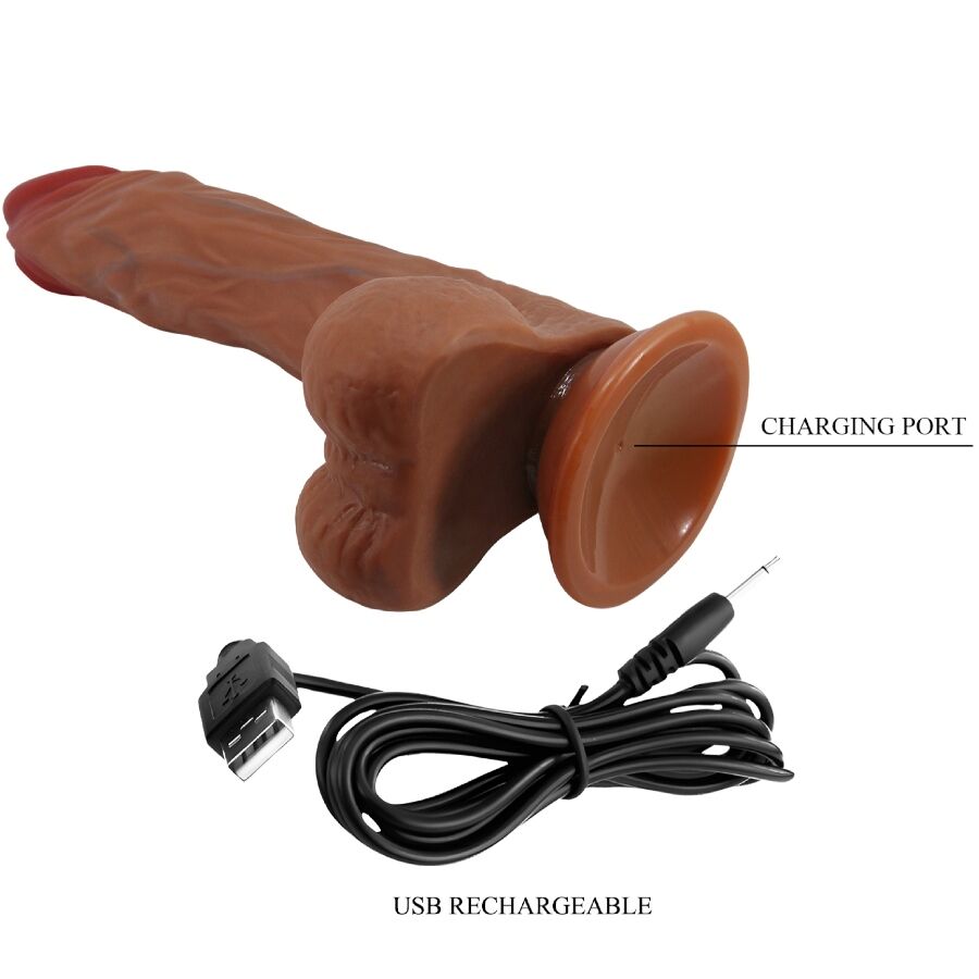 BAILE - CALISTO DILDO REALISTICO 24 CM CARNE