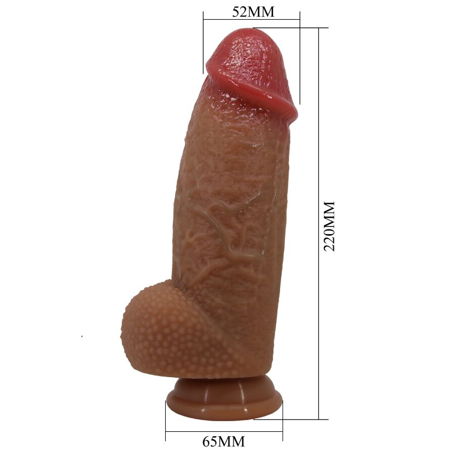PRETTY LOVE - ACHILLE DILDO ULTRA REALISTICO 22 CM