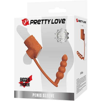 PRETTY LOVE - GUAINA PER PENE CON TAPPO ANALE NATURALE