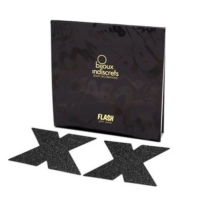 BIJOUX INDISCRETS - FLASH CROSS CAPPUCCI NERI