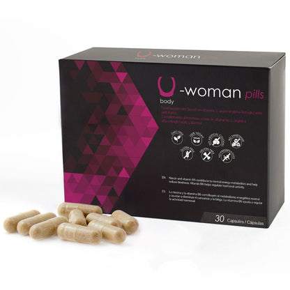500 COSMETICS -U-WOMAN AUMENTA LA LIBIDO FEMMINILE - 30 CAPSULE