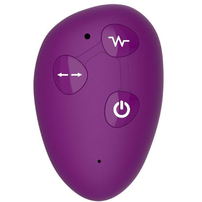 XOCOON - VIBRATORE 2 IN 1 STRAPLESS STRAP-ON CON TELECOMANDO VIOLA