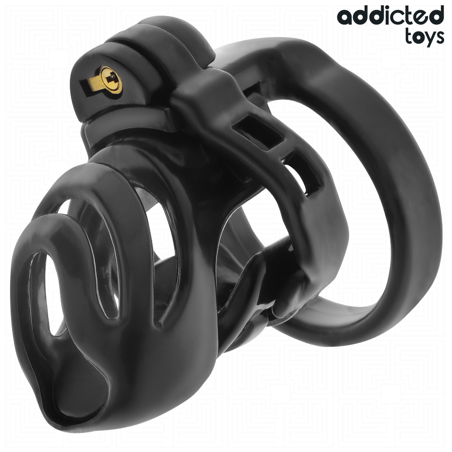 ADDICTED TOYS LOCKED - GABBIA PER PENE CON BLOCCAGGIO ETERNO 9 CM