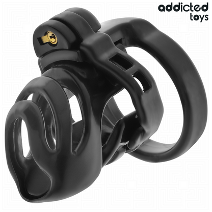 ADDICTED TOYS LOCKED - GABBIA PER PENE CON BLOCCAGGIO ETERNO 9 CM
