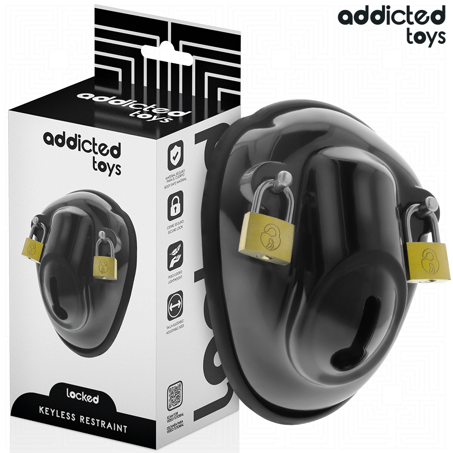 ADDICTED TOYS LOCKED - GABBIA PER PENE SENZA CHIAVE 11,5 CM