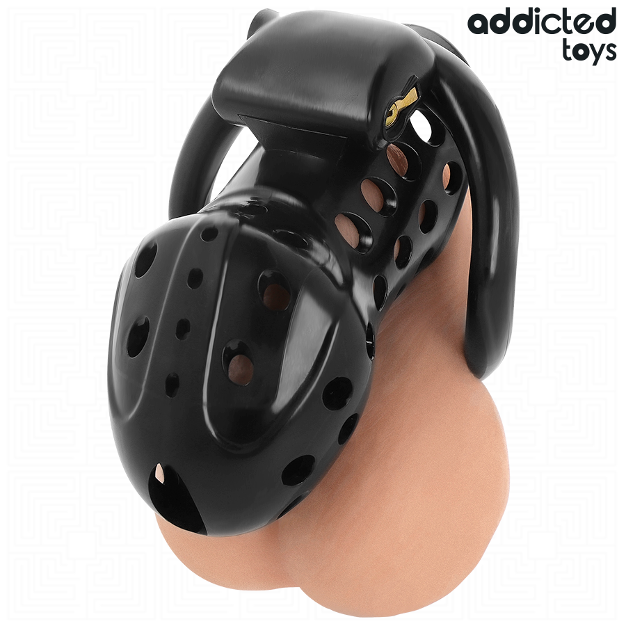 ADDICTED TOYS LOCKED - GABBIA PER PENE CAVA CON CATENA 10,5 CM