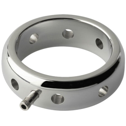 ELECTRASTIM - ANELLO ELETTROMAGNETICO PER PENE IN METALLO PRESTIGE 50 MM