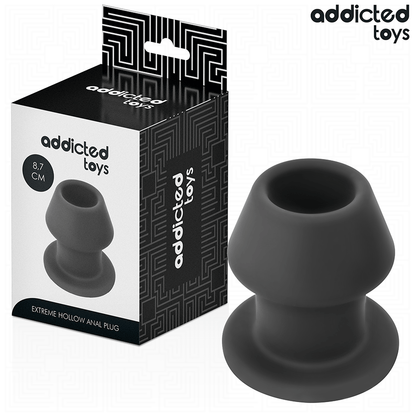 ADDICTED TOYS - EXTREME HOLLOW ANAL PLUG TAGLIA M 8,7 CM