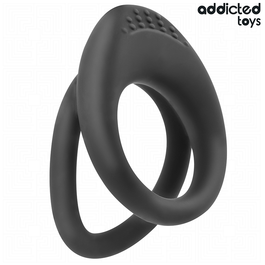 ADDICTED TOYS - ANELLO PER PENE A DOPPIA TEXTURE