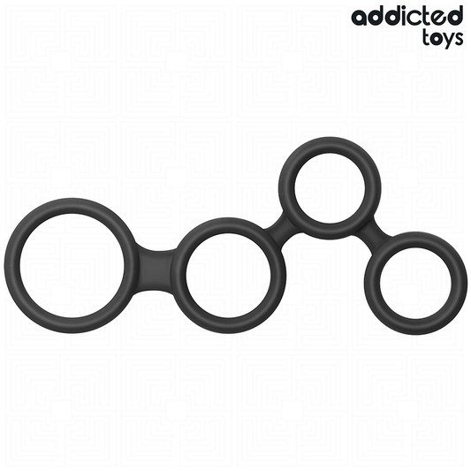 ADDICTED TOYS - ANELLO PER PENE CON DIVISORI PER TESTICOLI