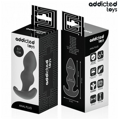 ADDICTED TOYS - TAPPO ANALE TAGLIA L 11,7 CM