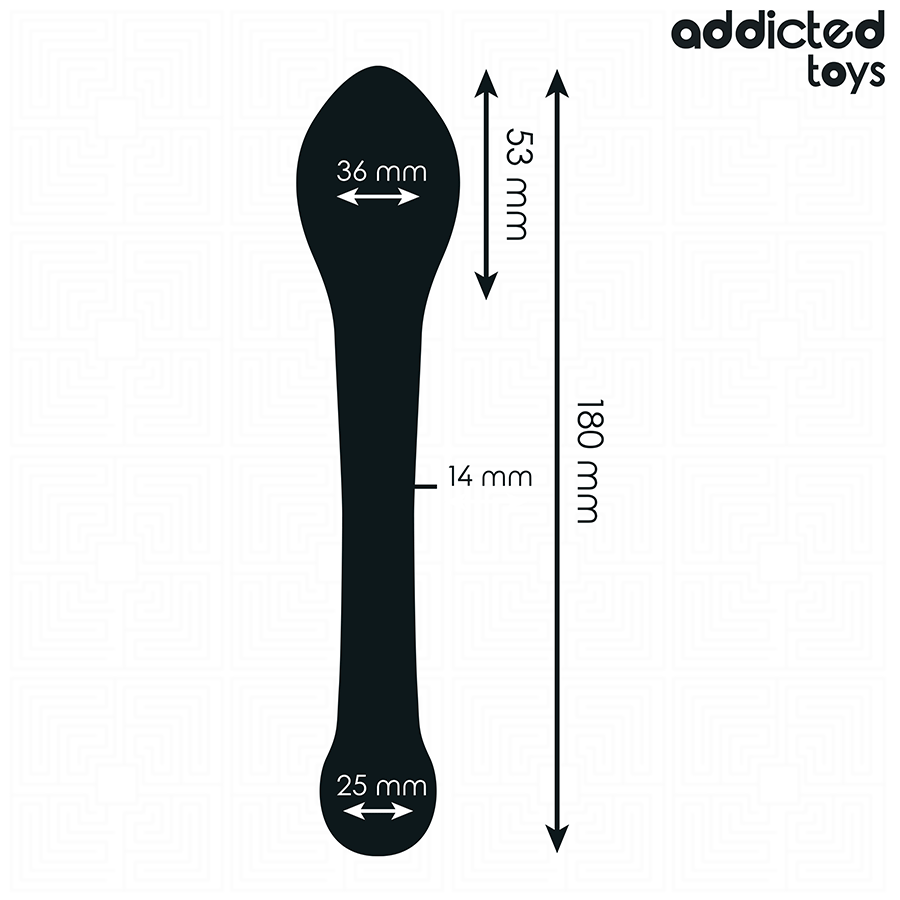 ADDICTED TOYS - STIMOLATORE ANALE 18 CM