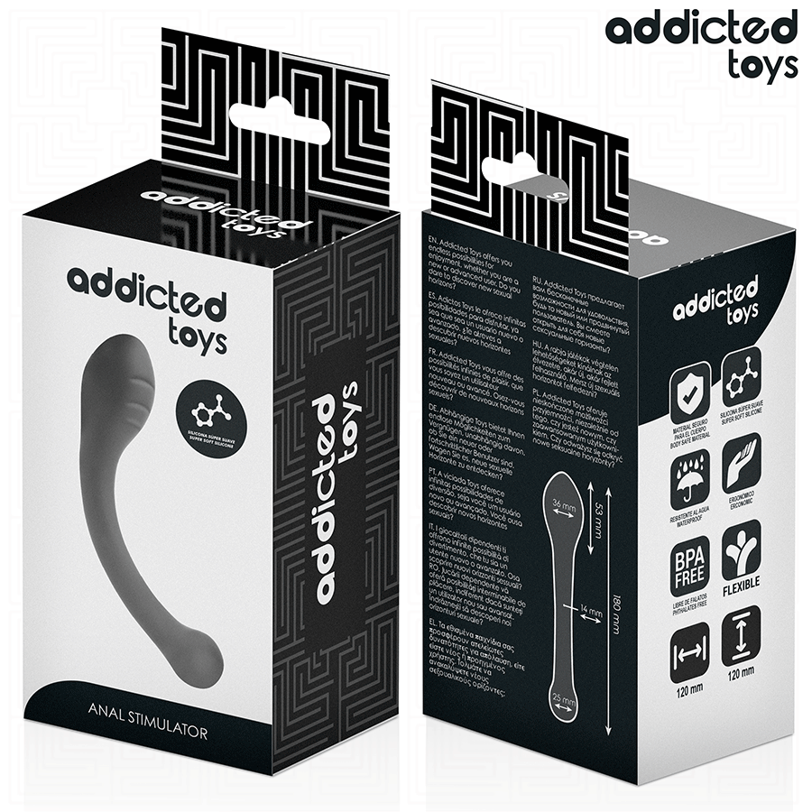 ADDICTED TOYS - STIMOLATORE ANALE 18 CM