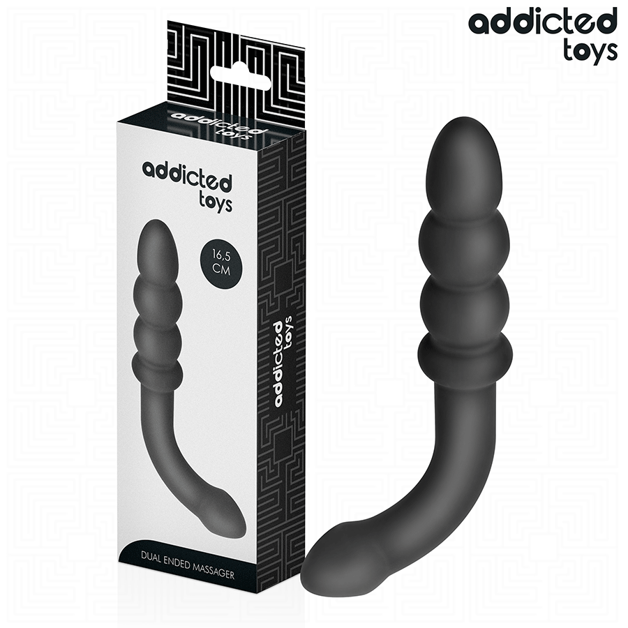 ADDICTED TOYS - MASSAGGIATORE DOPPIO 16,5 CM