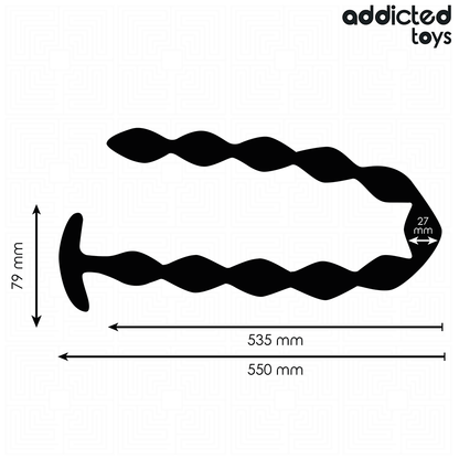 ADDICTED TOYS - TAPPO ANALE EXTRA LUNGO
