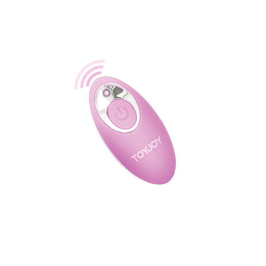 TOYJOY - VIBRATORE ROSA CON TELECOMANDO PER LA FELICITÀ CHE MI FAI CREPUSCOLARE