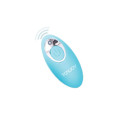 TOYJOY - VIBRATORE HAPPINESS SONO COSÌ EGGCITED CON TELECOMANDO BLU