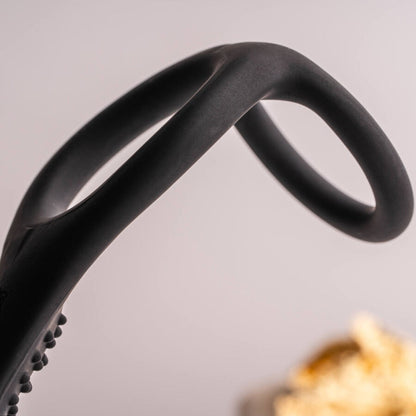 ROCKS-OFF - RO-ZEN RRO PLUG ANALE CON ANELLO VIBRANTE PER IL PENE NERO