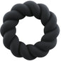 ROCKS-OFF - ANELLO MASTURBATORE TWIST IN SILICONE NERO