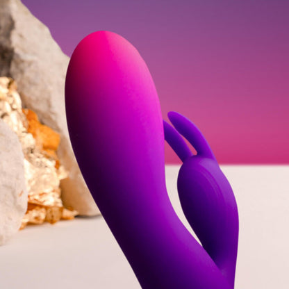 ROCKS-OFF - VIBRATORE CONIGLIO VIOLA GLO-GIRL