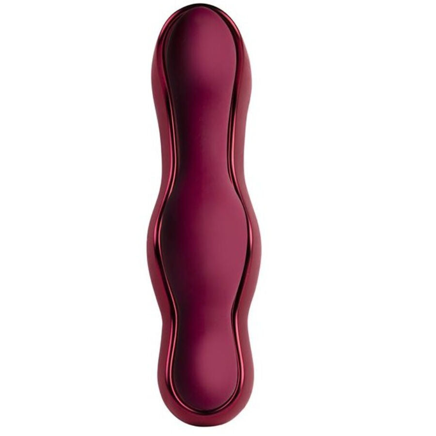 ROCKS-OFF - VIBRATORE PER PUNTO G ROSSO RUBY GLOW