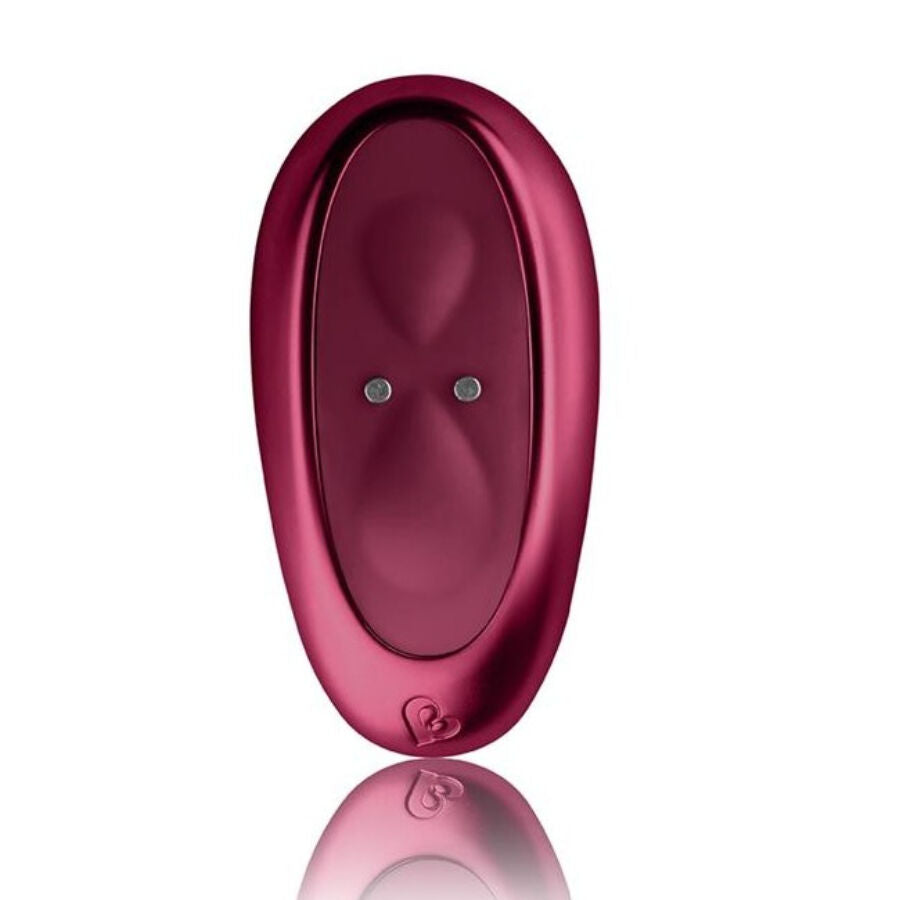 ROCKS-OFF - VIBRATORE PER PUNTO G ROSSO RUBY GLOW