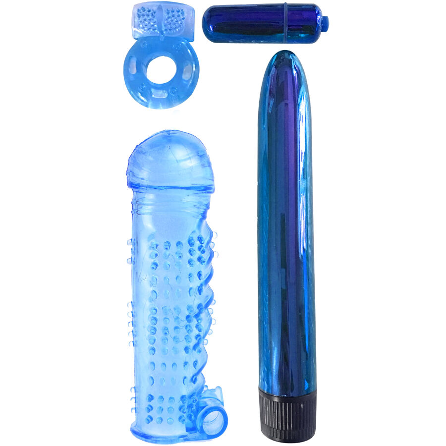 CLASSIX - KIT PER COPPIE PER IL PIACERE ULTIMO AZZURRO
